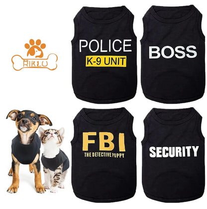 4 Packs Dog Shirts for Small Dog,  Pet T-Shirts Clothes Vest for Puppy Boy Girl XS